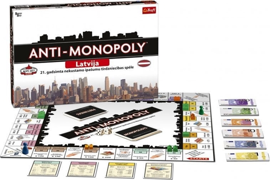 Изображение Trefl TREFL Board game Anti-Monopoly (In Latvian lang.)