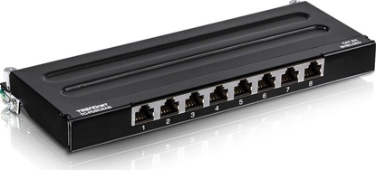 Attēls no Trendnet Patchpanel 8-Port Cat6A ungeschirmt (10" wide)