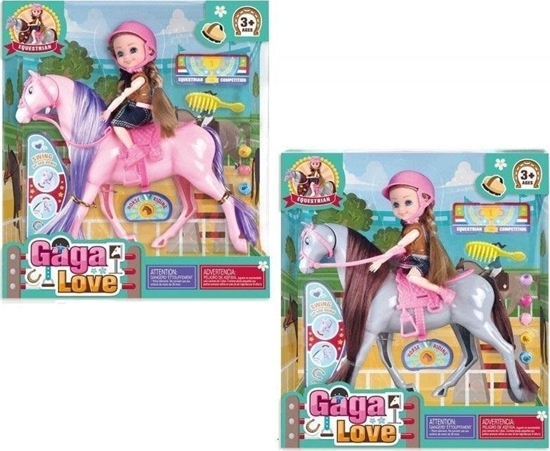 Picture of Trifox Lalka na koniu z akcesoriami MIX