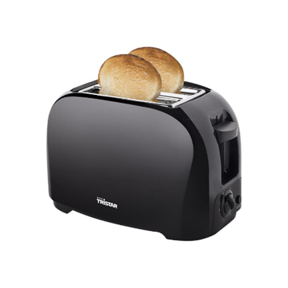 Picture of Tristar Toaster | BR-1025 | Number of slots 2 | Housing material Plastic | Black