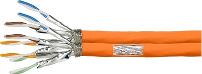 Picture of Triton LogiLink CPV0063 kabel sieciowy Pomaraczowy 100 m Cat7 S/FTP (S-STP)