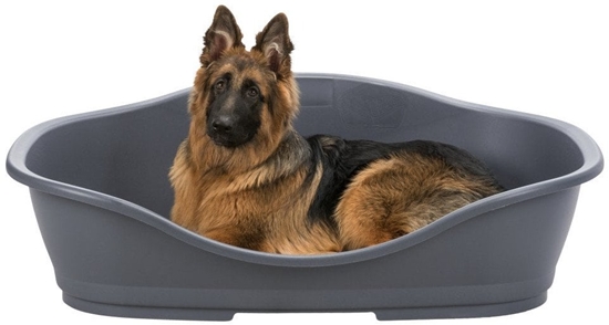 Picture of Sleeper 1, legowisko, dla psa/kota, plastikowe, ciemnoszare, 56  41 cm, z recyklingu