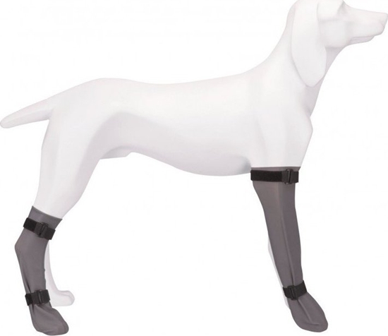 Picture of Trixie Skarpetka ochronna, silikon, S: 6 cm/30 cm, szara