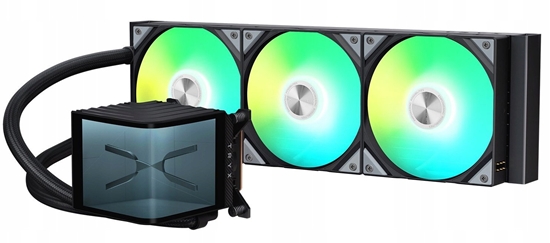 Picture of TRYX PANORAMA 360 ARGB AiO Wasserkühlung, 3D-AMOLED-Display - 360mm, schwarz