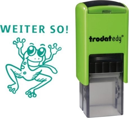 Attēls no Trodat trodat Motivstempel Printy Apfelgrün "Frosch" 4922