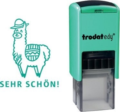 Attēls no Trodat trodat Motivstempel Printy Minzgrün "Lama" 4922