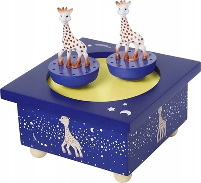 Attēls no Trousselier Music Box  Dancing Sophie la Girafe, Milky Way