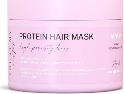 Picture of Trust Protein Hair Mask proteinowa maska do wosów wysokoporowatych 150g