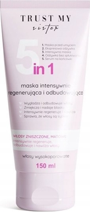 Attēls no Trust TRUST MY SISTER_Maska 5w1 regenerujca do wosów wysokoporowatych 150ml