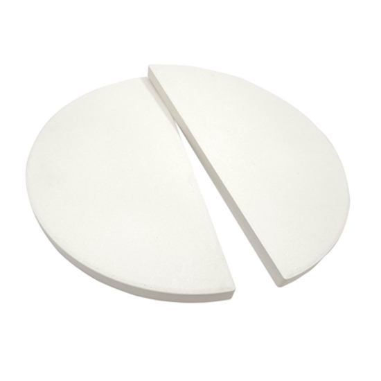 Picture of TunaBone Half moon pizza stone 180mm for Kamado 22inch