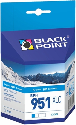 Изображение Tusz Black Point tusz BPH951XLC / CN046AE (cyan)