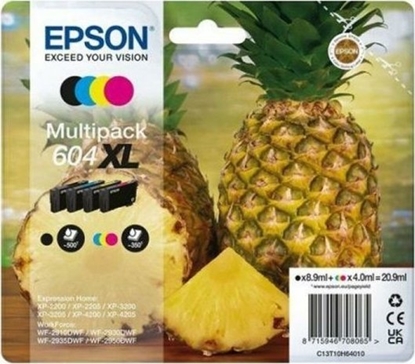 Attēls no Tusz Epson Oryginalny Wkad Atramentowy Epson 604XL Wielokolorowy