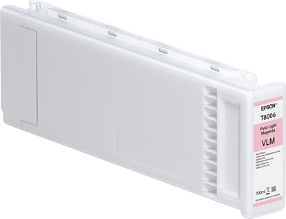 Picture of Tusz Epson Oryginalny Wkad Atramentowy Epson T800600 Jasnopurpurowy