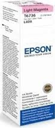 Attēls no Tusz Epson Tusz L800 T6736 Light Magenta 70ml