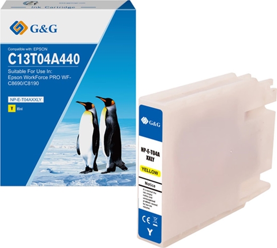 Picture of Tusz G&G G&G kompatybilny ink / tusz z C13T04A440, NP-E-T04AXXLY-A, yellow, 8000s