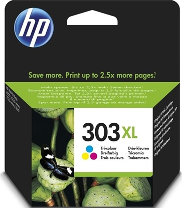 Изображение Tusz HP Tusz nr 303XL T6N03AE CMY 415 str T6N03AE