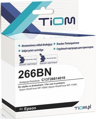 Picture of Tusz Tiom Tusz Tiom do Epson 266BN | C13T26614010 | 6ml | black