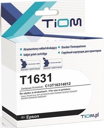 Picture of Tusz Tiom Tusz Tiom do Epson T1631 | C13T16314012 | 554 str | black