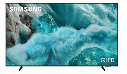 Attēls no TV Set|SAMSUNG|55"|4K/Smart|QLED|3840x2160|Wireless LAN|Bluetooth|Tizen|Black|QE55Q7FAAUXXH