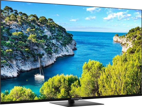 Picture of TV Set|THOMSON|55"|4K/Smart|3840x2160|Wireless LAN|Bluetooth|Google TV|Black|55UG5C14