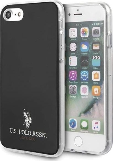 Изображение U.S. Polo Assn US Polo USHCI8TPUBK iPhone 7/8/SE 2020 czarny/black Shiny
