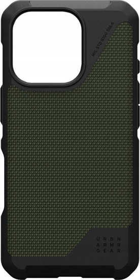 Picture of UAG UAG Metropolis LT Magsafe - obudowa ochronna do iPhone 16 Pro kompatybilna z MagSafe (kevlar olive)