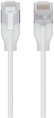 Attēls no Ubiquiti UACC-Cable-Patch-EL-C6A-15M-W, 15 m, Cat6a, RJ-45, RJ-45, Translucent, White