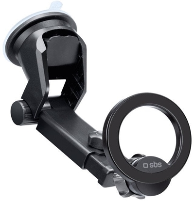 Picture of Uchwyt na smartfona SBS TESUPMAGRINGEXT na desk rozdzielcz i szyb, kompatybilny z MagSafe - czarny