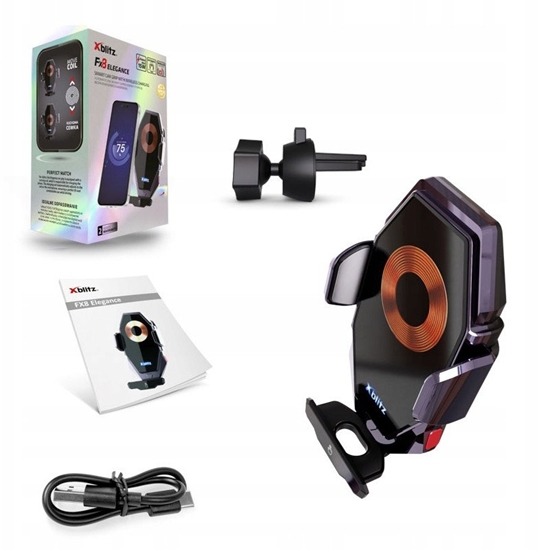 Picture of UCHWYT SAMOCHODOWY DO URZDZE MOBILNYCH XB-FX8-ELEGANCE ZACISKOWY Xblitz
