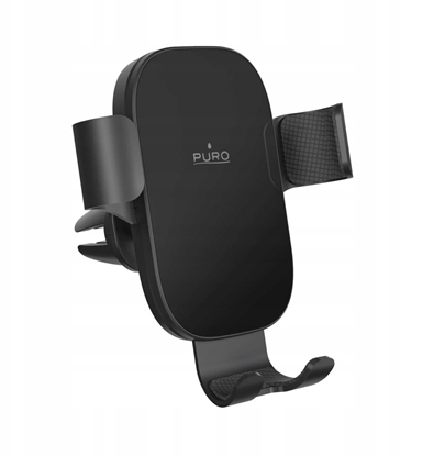 Attēls no Uchwyt samochodowy Puro Gravity grawitacyjny na kratk nawiewu - czarny