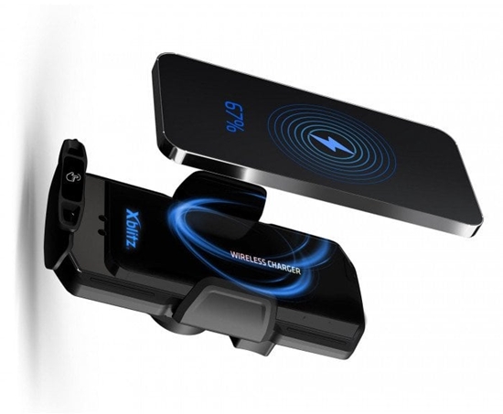 Picture of Uchwyt samochodowy Xblitz FX2 Exclusive, automatyczny, z funkcj bezprzewodowego adowania