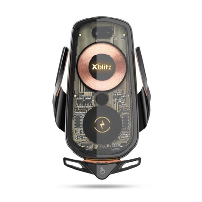 Attēls no Uchwyt samochodowy Xblitz FX6 Exclusive, automatyczny, z funkcj bezprzewodowego adowania