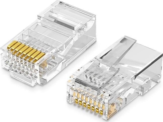 Picture of Ugreen Wtyczka RJ45 NW110 Ethernet, 8P/8C, Cat.5/5e, UTP (100szt)