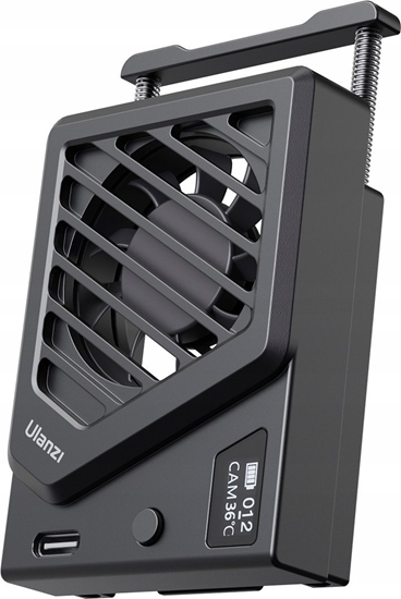 Изображение Ulanzi Mini wentylator chodzcy do aparatów Sony Canon Fuji Fujifilm / Ca25 / Czarny