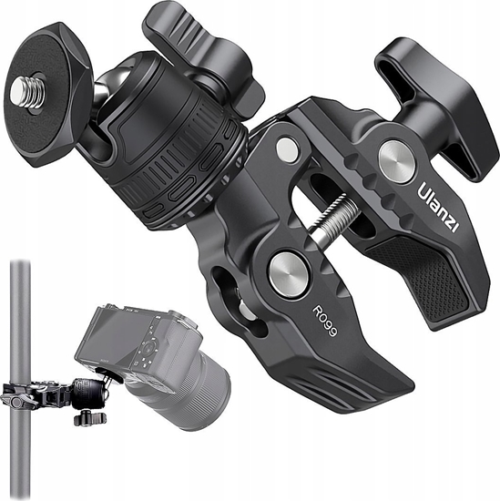 Picture of Ulanzi R099 - Uchwyt szczkowy z gowic kulow (SB8750)
