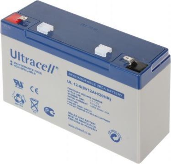 Picture of Ultracell AKUMULATOR 6V/12AH-UL ULTRACELL