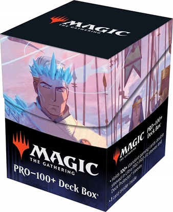Picture of Ultra-Pro Ultra Pro: Magic the Gathering - Wilds of Eldraine - 100+ Deck Box - Will, Scion of Peace