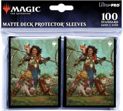 Picture of Ultra-Pro Ultra-Pro: Magic the Gathering - Wilds of Eldraine - Sleeves - Ellivere of the Wild Court (100)