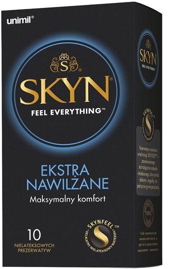 Изображение UNIMIL BOX Skyn Ekstra Nawilane (10 szt)