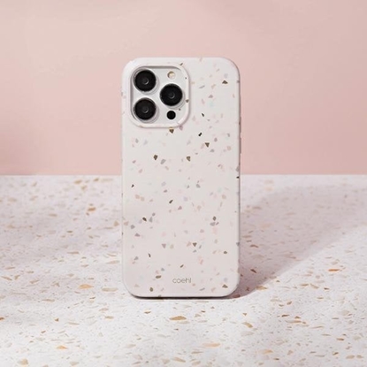 Изображение Uniq Etui UNIQ Coehl Terrazzo Apple iPhone 14 Pro piaskowy/sandstone