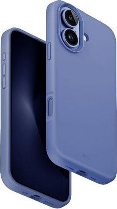 Изображение Uniq Etui UNIQ Lino Hue Apple iPhone 16 Magclick Charging niebieski/pearl blue
