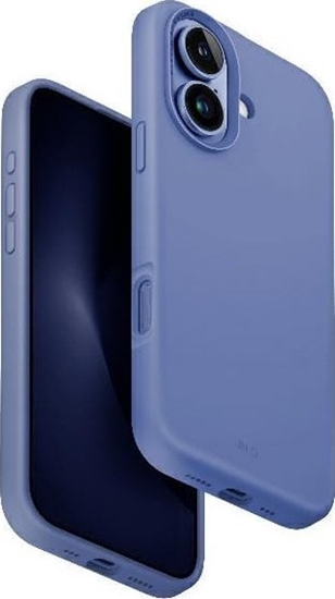 Picture of Uniq Etui UNIQ Lino Hue Apple iPhone 16 Magclick Charging niebieski/pearl blue