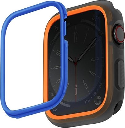 Attēls no Uniq Etui UNIQ Moduo Apple Watch 4/5/6/7/SE/8 44/45mm pomaraczowy-niebieski/orange-blue