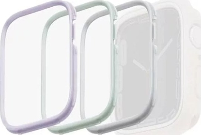 Attēls no Uniq Ramka UNIQ do etui Moduo Apple Watch 4/5/6/7/8/SE 40/41mm Szawiowy-Lillak-Biay/Sage-Lilac-White [3 PACK]