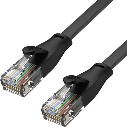 Attēls no Unitek Kabel sieciowy paski Ethernet Cat.6 0,3 m
