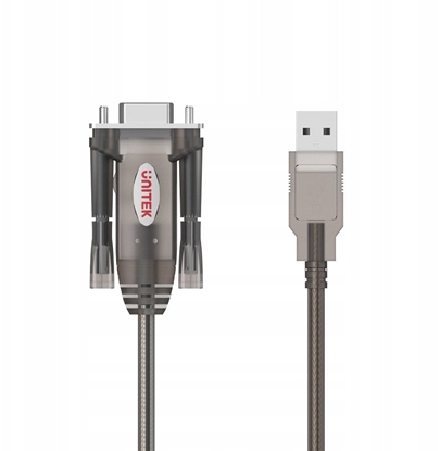 Attēls no Unitek Kabel szeregowy USB-A na RS232 (DB9F)