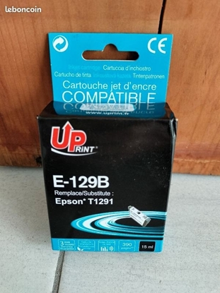 Изображение UPrint Epson T1291Bk Black