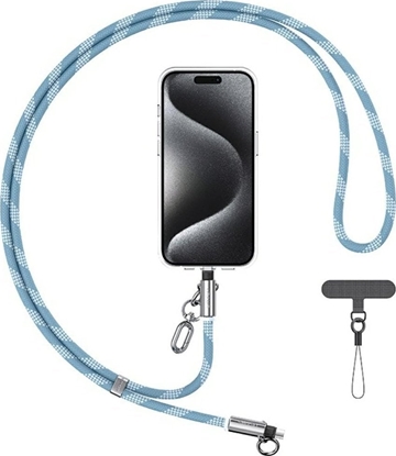 Изображение Kabel USB Usams USB-C - Lightning 1.2 m Niebieski (SJ746GS03)