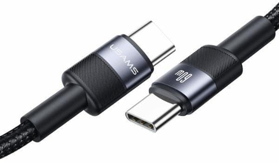 Picture of Kabel USB Usams USB-C - USB-C 1.2 m Wielokolorowy (SJ724ZJ01)