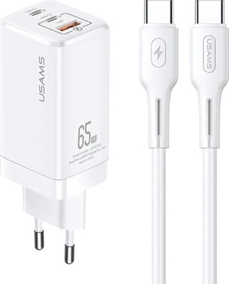 Attēls no adowarka Usams MT 1x USB-A 2x USB-C 3 A (MTXLOGTC02)